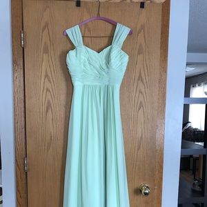 Jasmine Bridesmaid Dress in Light Green